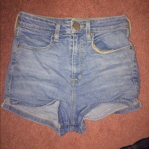 BDG High Waisted Jean Short Shorts